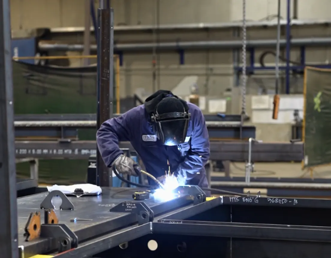 Stainless Steel & Aluminium Fabrication FAQs TIG welding stainless steel at ITSS Engineering, Warkworth